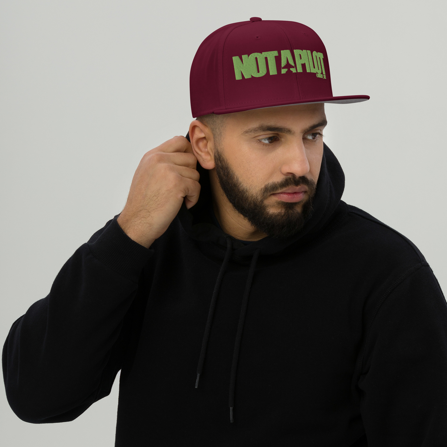 'Not A Pilot' Snapback Hat