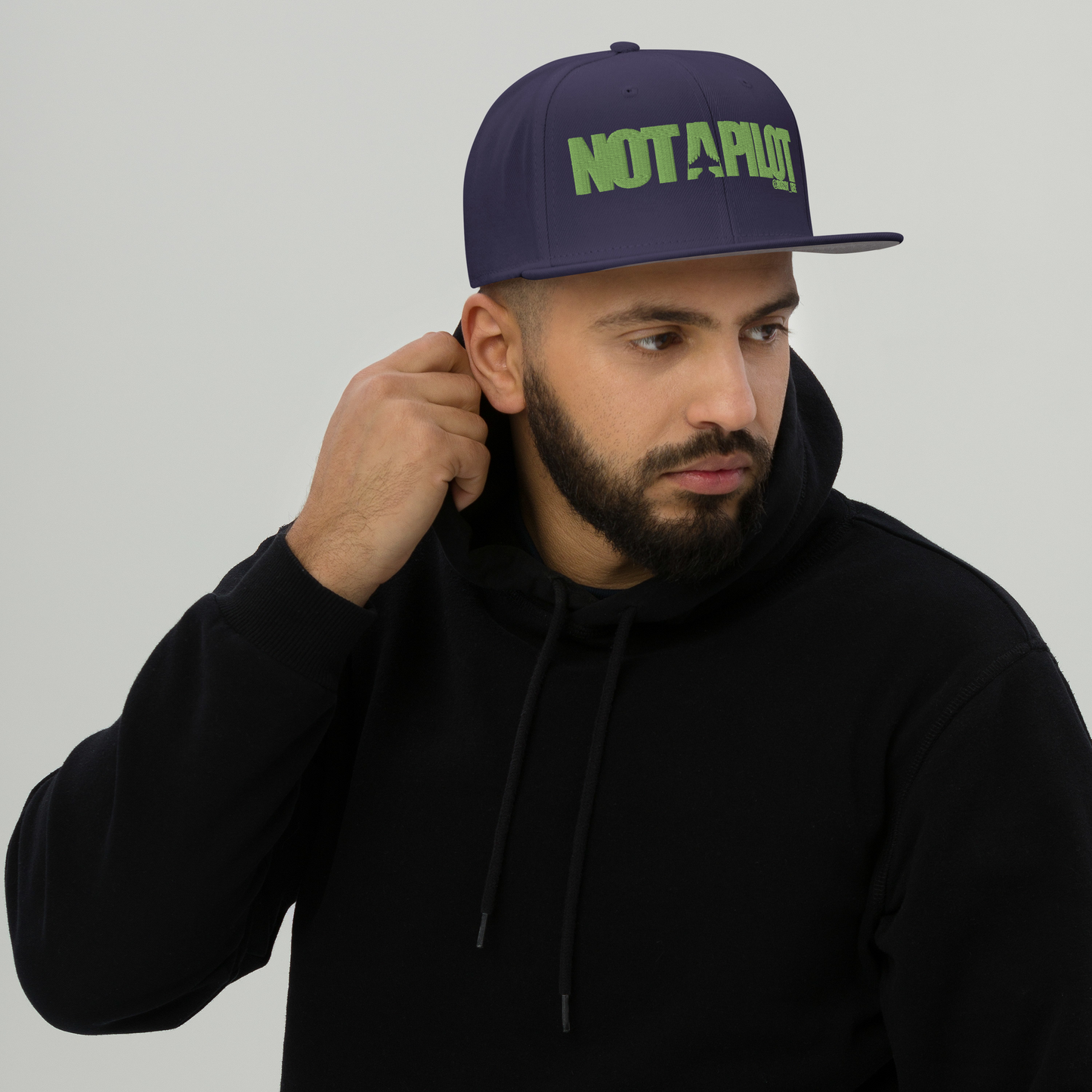 'Not A Pilot' Snapback Hat